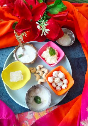 A picture of PANCHAMRUT Janmashtami special.
