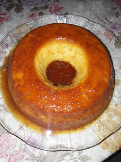 Una foto de Budín de pan sin horno