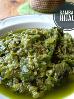 Foto resep Sambal Hijau / Sambel Ijo