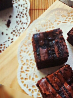 Foto resep Triple Chocolate Brownies