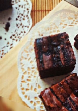 Foto resep Triple Chocolate Brownies