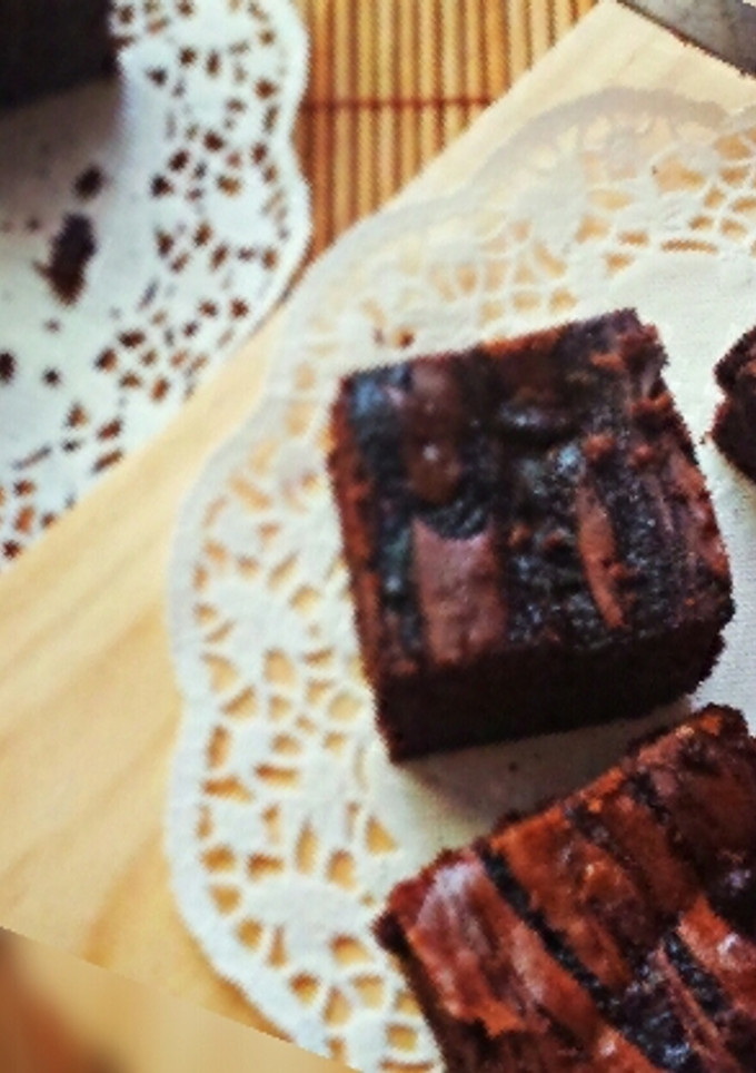 Foto resep Triple Chocolate Brownies