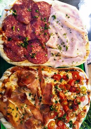 Una foto de Pizza a la parrilla