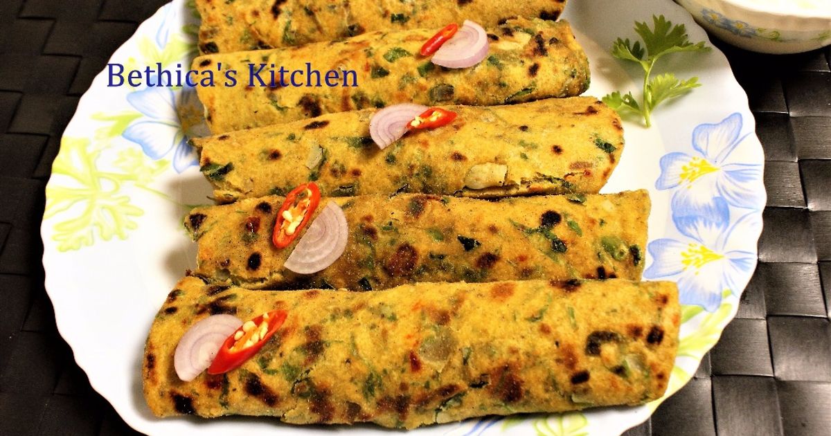 Methi Missi Roti Recipe by Bethica Das - Cookpad