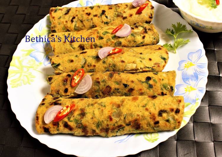 Recipe of Quick Methi Missi Roti