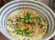A picture of steamed egg
