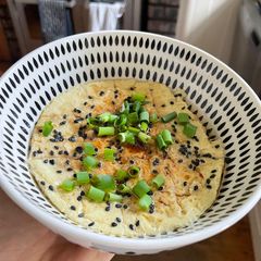 A picture of Steamed Egg in the Microwave.