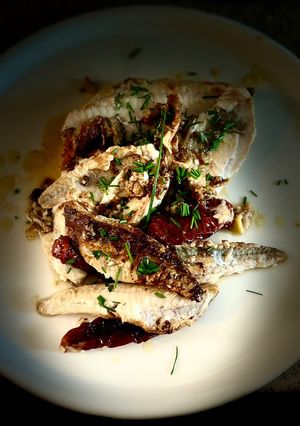 Une photo de Rouget aux éclats de saveurs
