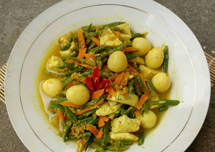 Resep Tumis sayuran bumbu kuning Anti Gagal