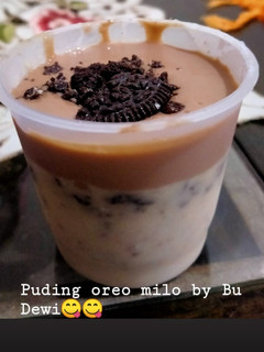 Foto resep 32.Puding Susu Oreo Vla Milo