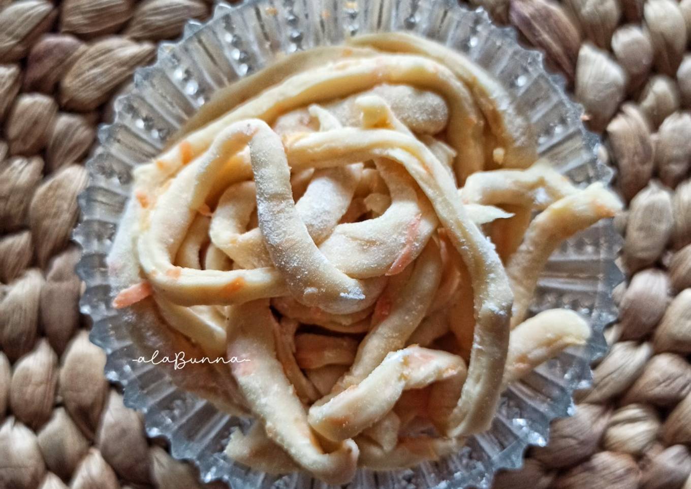 686. Mie Telur Wortel Homemade (Full Tepung Terigu Pro Tinggi)