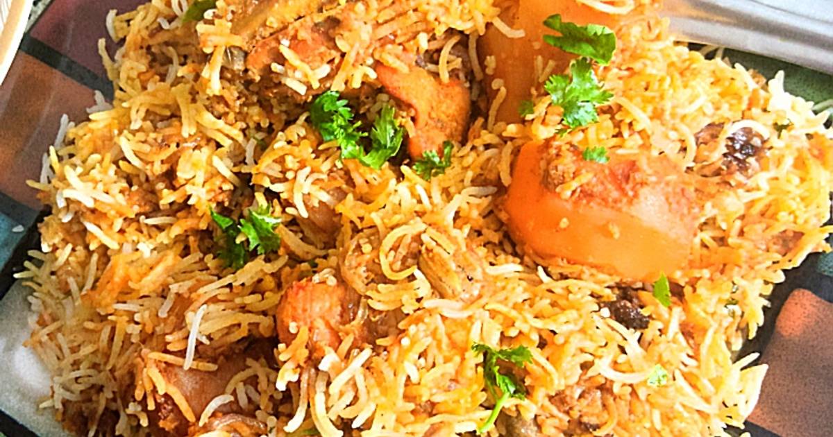 Chicken masala biryani Recipe by Marium Wasim - Cookpad