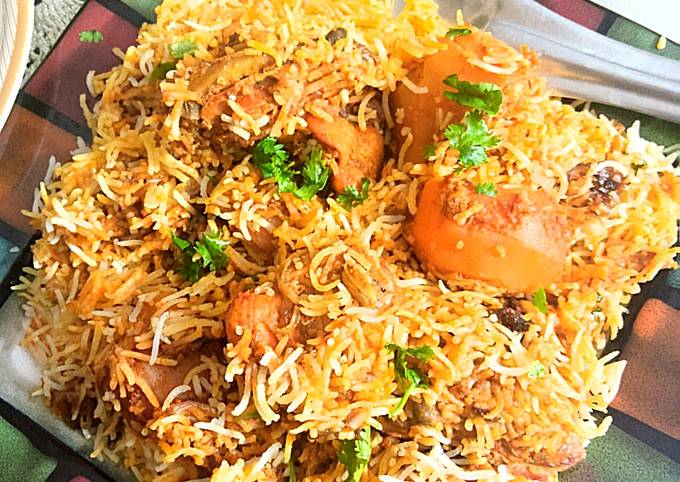 Chicken Masala Biryani Recipe By Marium Wasim Cookpad