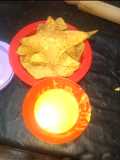 Nachos caseros con cheddar <3