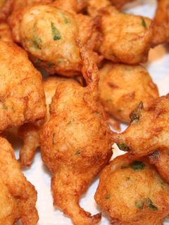 Una foto de Buñuelos de bacalao