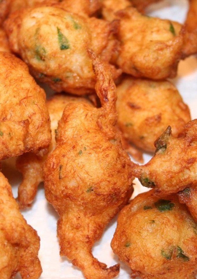 Una foto de Buñuelos de bacalao