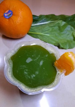 Foto resep Jus Anak sehat Wortel sawi jeruk