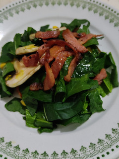 Una foto de Ensalada de Espinacas Hulk