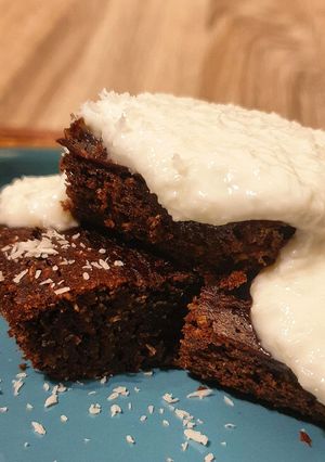 đź KĂłkuszos brownie mandulaliszttel recept fotĂłja