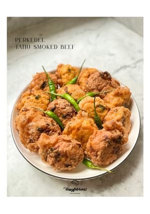 Foto resep Perkedel Tahu Smoked Beef