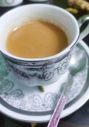 A picture of Special Cardamon and ginger tea.
