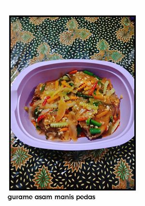Foto resep Gurame asam manis