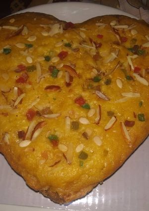 A picture of Vanilla eggs cake.