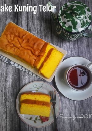 Foto resep Cake Kuning Telur