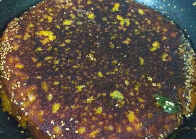 Simple Way to Prepare Speedy Mix Vegetable Handvo