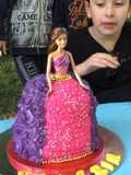 Torta Barbie princesa