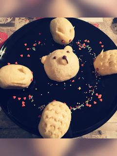 Foto di Panini al vapore kawaii ʕ•ᴥ•ʔ