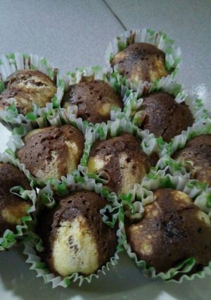 Foto resep Brownies 2 Warna