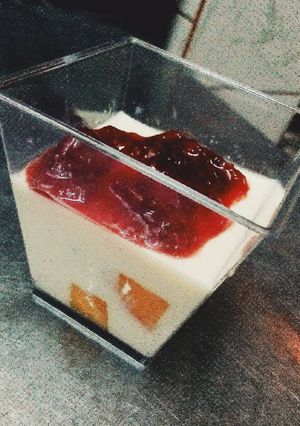 Hình của món Pudding xoài.