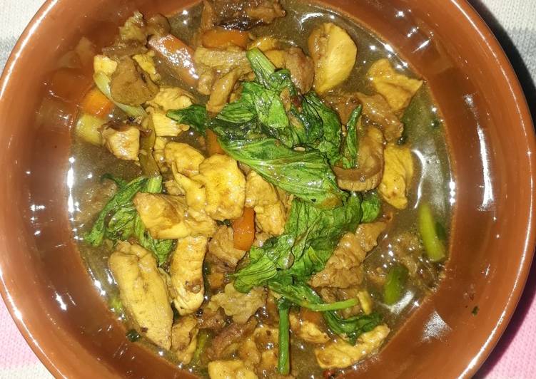 Daging bumbu saori lada hitam
