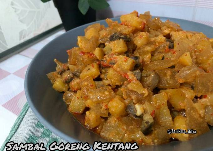 Resep Sambal Goreng Kentang, Kikil, Jantung Ayam yang Lezat