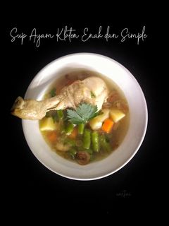 Foto resep Sup Ayam Klaten Enak dan Simple