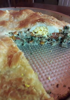 Una foto de Tarta de vegetales