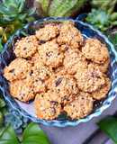 🥥🍫Galletitas de avena, chocolate amargo, agua de coco y coco rallado -sin harina🍫🥥 súper fáciles