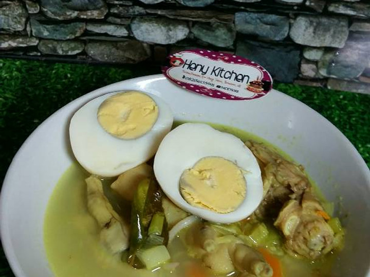 Bagaimana Menyiapkan Soto jawa simple, Lezat Sekali