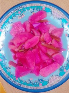 صورة لوصفة مخلل اللفت