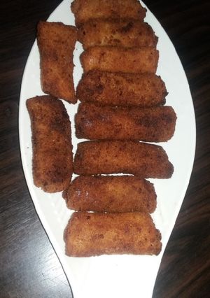 A picture of Chicken Roll.