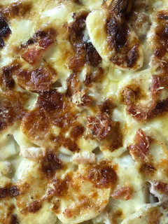 Una foto de Papas a la crema