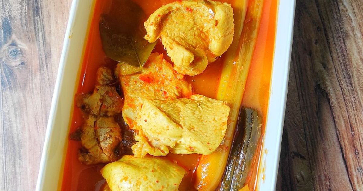 Asam Padeh Ayam Fillet (Asam Pedas ala Masakan Padang)