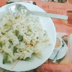 A picture of White pasta.