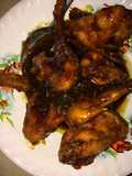 Ayam kecap kuah santan