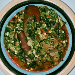 Vegetable Okro Soup A picture of Vegetable Okro Soup.