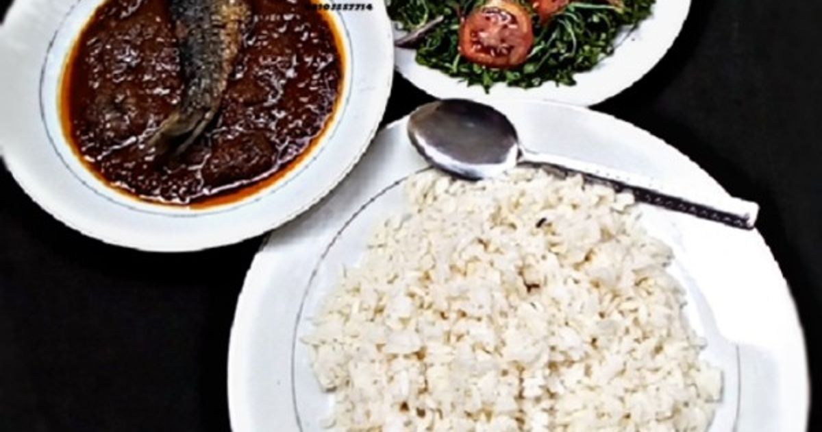 White Rice And Stew Recipe by Tata sisters - Cookpad