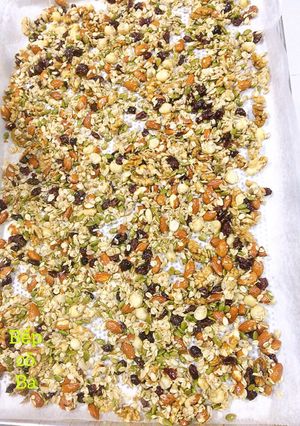 Hình của món Granola - Ngũ cốc hạt ( keto - eat clean - healthy.