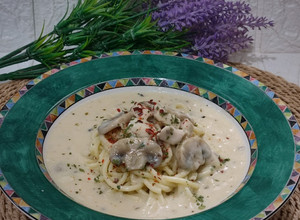 Gambar Chicken Carbonara & Pasta