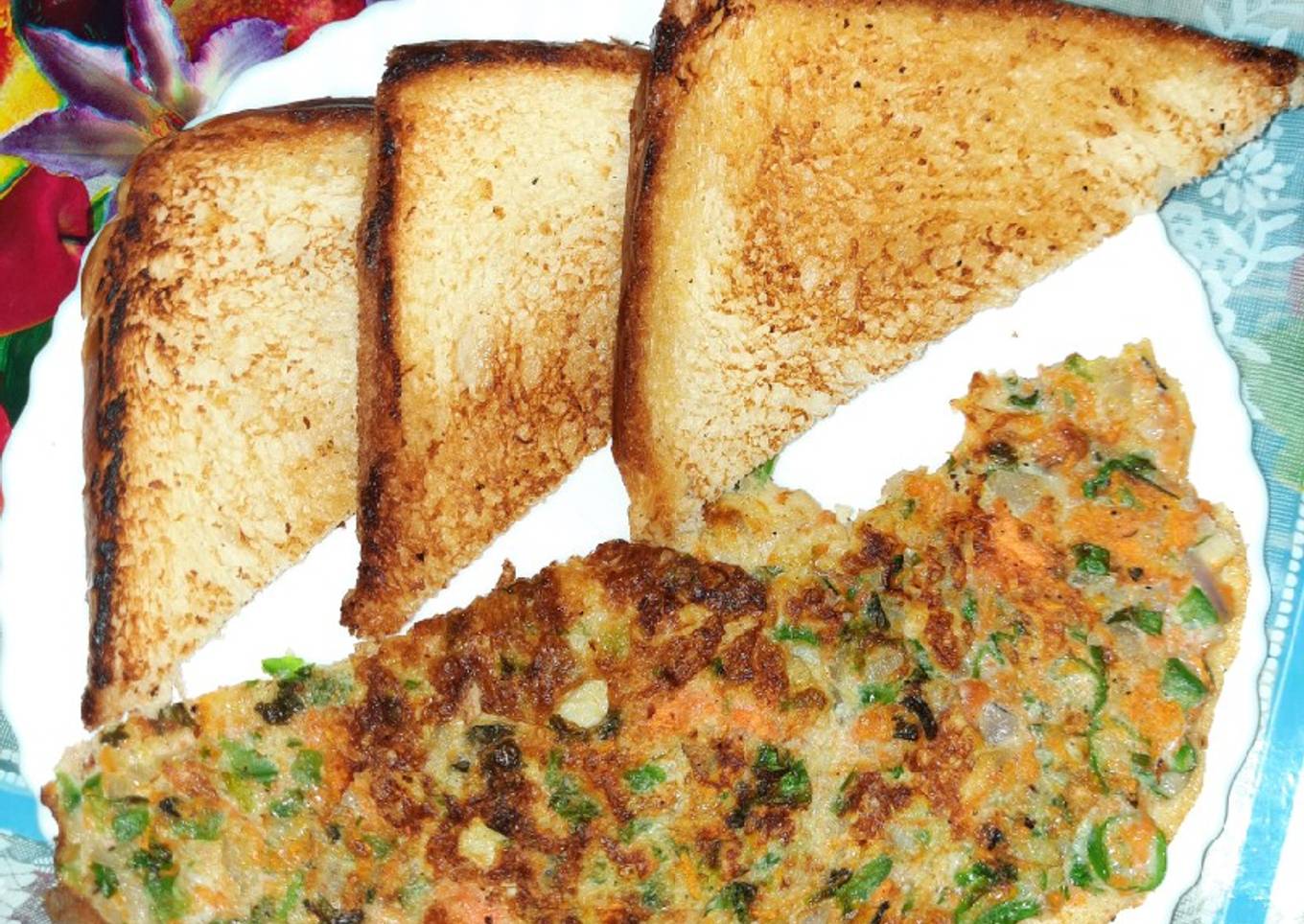 Egg Omelet with veggies